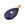 Beads Retail sales Lapis lazuli teardrop pendant with zircon and gold-tone brass bail - 35x20x9mm (1)