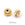 Beads wholesaler Grooved rondelle beads -Golden brass - 11x7mm - Hole: 2.2mm (2)
