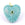 Beads Retail sales Heart pendant carved amazonite - golden brass and zircon 35x30mm (1)
