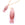 Beads Retail sales Strawberry quartz fish pendant 34x11mm with Golden steel ring (1)
