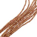 Firepolih Faceted Bead - 3mm - Metallic Suede Gold (50)
