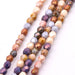 Czech fire-polished beads - Opaque luster mixed - 4mm (50)