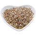 Czech fire-polished beads - Twilight Crystal - 4mm (100)