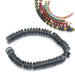 Montana Blue Bohemian Rondelle Bead 6x2.5mm - Hole: 0.8mm (1strand - 11cm)