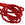 Beads wholesaler Siam Czech rice bead 6x4mm (1 Strand)