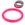 Beads wholesaler Marbled Neon Pink Resin Bangle Bracelet 67x7mm (1)