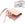 Beads Retail sales Pouch with flap in old pink velvet microfiber - 6x6mm (1)