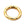 Beads wholesaler Spring clasp Round golden brass - 18x3mm (1)