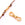 Beads wholesaler Hook clasp - golden brass - 16x5mm (1)