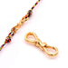 Hook clasp - golden brass - 16x5mm (1)