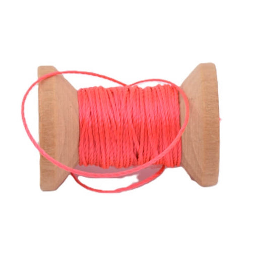 Buy Neon Fuchsia Nylon Cord for Macrame 0.6mm (5m)