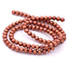 Freshwater pearl Round coppery brown - 4.5-5mm (1 strand - 40cm)