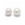 Beads Retail sales Freshwater potatoe pearl light cream -Semi-drilled - 10x9mm - Hole: 0.8mm (2)