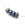 Beads wholesaler Freshwater pearl Tahitian rondelle iridescent 7.5-8mm (10)