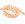 Beads wholesaler Orange-yellow nugget freshwater pearl 8-8.5mm (1 strand-40cm)