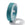 Beads wholesaler Braided silky nylon cord Turquoise green 1.5mm - 20m spool (1)