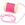 Beads Retail sales Nylon cord Bright pink - 1 mm (5m)