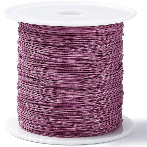 Buy Old pink purple braided nylon cord - 0.4mm (5m)