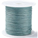 Turquoise braided nylon cord - 0.4mm (5m)