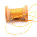 Braided polyester cord - yellow ochre - 0.4mm (5m)