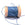 Beads wholesaler Braided nylon cord Steel blue - 0.8mm (5m)