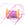 Beads Retail sales Mauve-purple braided polyester cord - 0.8mm (5m)