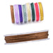 Braided Nylon Cord - 0.8mm - Chocolate Brown - 8m Spool (1)