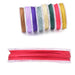 Braided Nylon Cord - 0.8mm - Camellia Pink - 8m Spool (1)