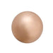Round pearl bead Preciosa Bronze 4mm - Pearl Effect (20)