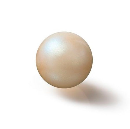Preciosa Pearlescent Yellow round pearl bead - 6mm (20)