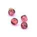 Rainbow amethyst glass charm bead 6.5mm - hole: 0.5mm (10)