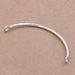 Half bangle bracelet Sterling silver 46mm (1)