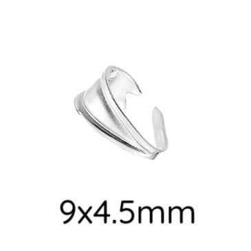 Buy 925 Sterling Silver Bail 9x4.5mm - Post: 1.5mm (1)
