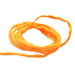 Natural Silk Cord Light Orange Yellow Hand-Dyed - 2mm (1m)