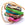 Beads Retail sales Recycled Sari Silk Ribbon Multicolored - Frayed and Crumpled - 30mm (1m)
