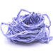 Lavender blue hand-dyed natural silk cord 2mm (1m)