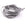 Beads wholesaler Antique silver metallic soutache 2x1mm (2m)
