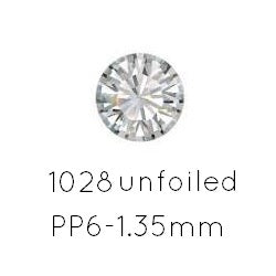 Buy Austrian Crystal 1028 Xilon Chaton Crystal Unfoiled PP6-1.35mm (1440)