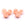 Beads wholesaler Pink resin flower bead - 24mm - Hole: 2mm (2)