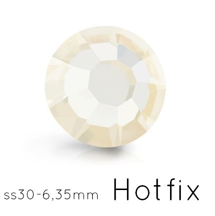 Buy Preciosa Crystal Blond Flare Flatback Hotfix - ss30-6.35mm (12)
