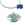 Beads wholesaler Green jade pendant bead bird eagle condor 25x25mm (1)