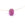 Beads wholesaler Flat oval pearl pendant Pink Sapphire 8-9x7-8mm - Hole: 0.5mm (1)