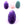 Beads Retail sales Drop faceted pendant Amethyst 30x18mm - Hole: 1.5mm (1)