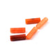 Orange Aventurine Cylinder Beads 13x4.5mm - Hole: 0.8mm (5)