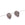 Beads wholesaler Gray moonstone leaf pendant - 8-10mm - Hole: 0.4mm (2)