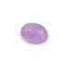 Natural amethyst oval cabochon 8x6mm - 1 unit