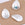 Beads Retail sales Drop pendant shell cream white - 30x21mm (1)