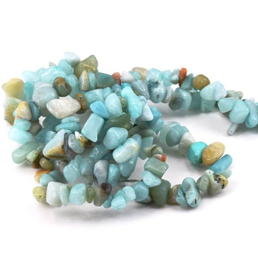 Amazonite chips beads 5-8x5-8mm Hole: 1mm (1strand-78cm)