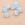Beads Retail sales bead cube faceted square aquamarine 4mm - Hole 1mm (10)