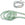 Beads wholesaler Oval rice bead in green aventurine 6.5x4.5mm (1strand-39cm)